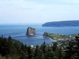 Gaspesie, la rocher perce